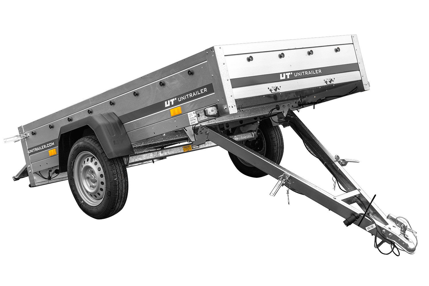 Remorque pour auto 230 x 125 cm Garden Trailer 230 KIPP