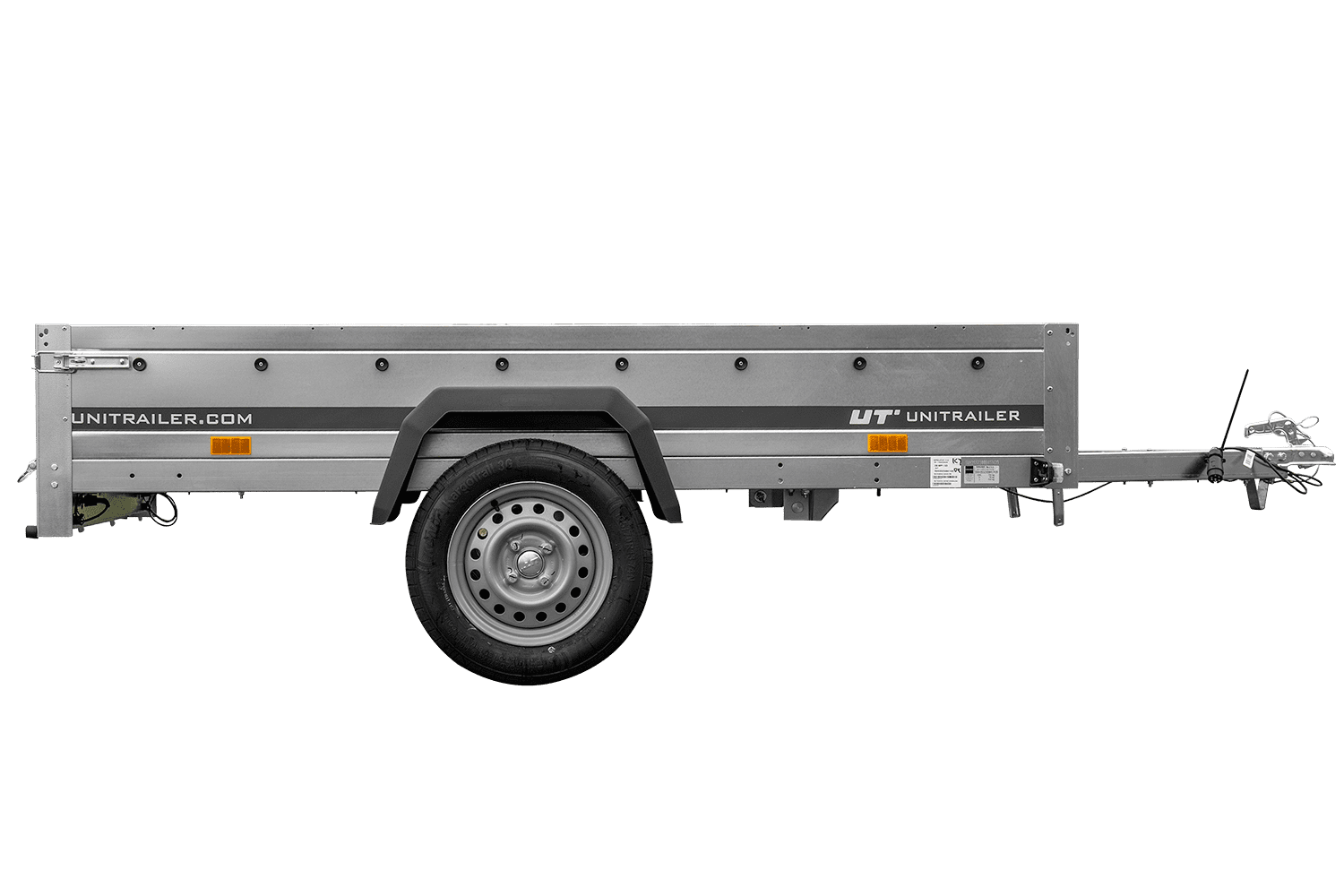 Remorque pour auto 230 x 125 cm Garden Trailer 230 KIPP