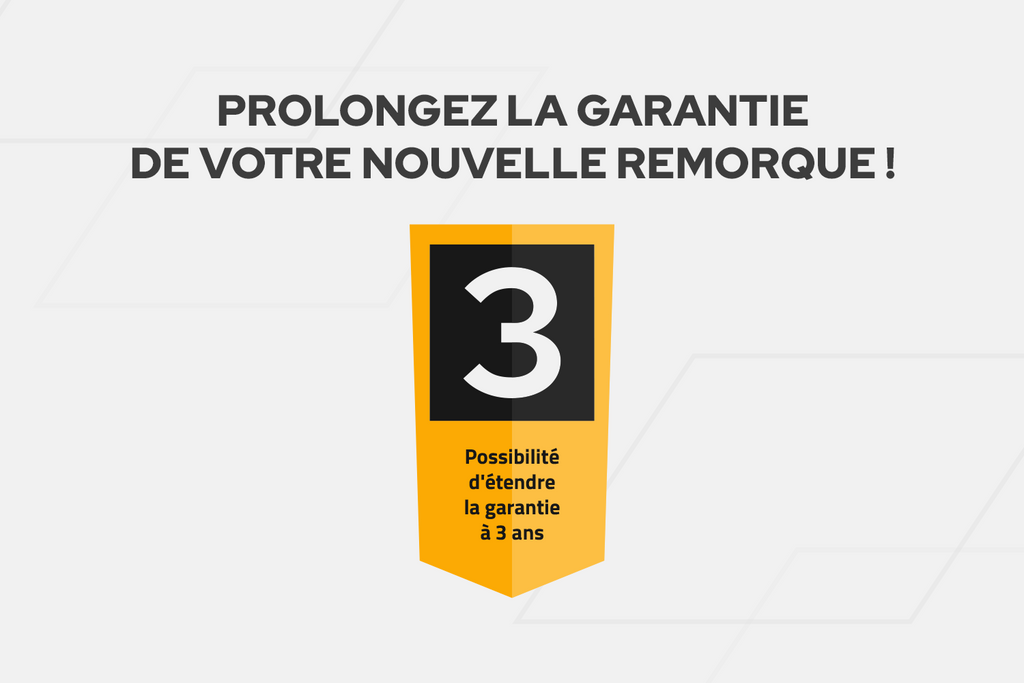 Remorque routière avec bâche haute (110 cm), arceau (110 cm) et roue jockey 230x125 Garden Trailer 230 KIPP