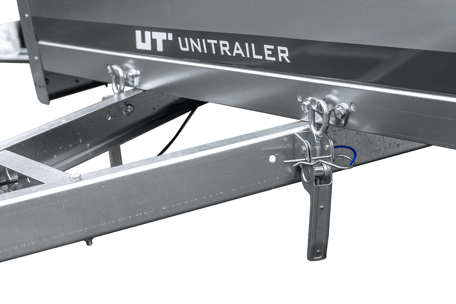 Remorque pour auto 230 x 125 cm Garden Trailer 230 KIPP